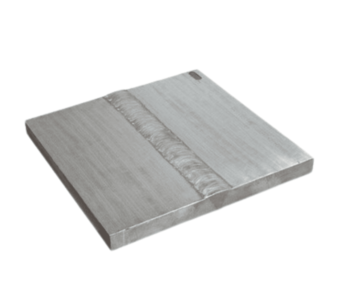 Welded Flawed Specimen - Main View